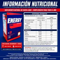 Energy Gel con Cafeina Sin Tacc de Mervick X12 - Mervick - vista 2