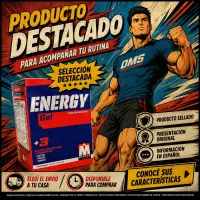 Energy Gel con Cafeina Sin Tacc de Mervick X12 - Mervick - vista 3