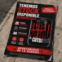 Animal Cuts X265 Grs de Universal Nutrition Quemador de Grasas - Universal - vista 4
