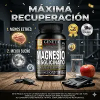 Magnesio Bisglicinato X120 Comprimidos Genetic - Genetic - vista 4