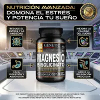 Magnesio Bisglicinato X120 Comprimidos Genetic - Genetic - vista 3