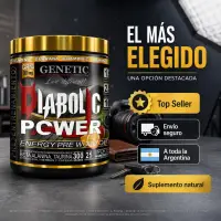 Diabolic de Genetic 300 Grs Pre Work Energía al Máximo - Genetic - vista 3