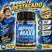 Ripped Max I I de Gentech X60 Cápsulas - Gentech - vista 4