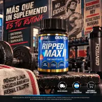 Ripped Max I I de Gentech X60 Cápsulas - Gentech - vista 5