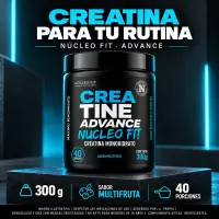 Creatina Advanced 300 Grs de Nucleo Fit 40 Tomas - Nucleo Fit - vista 3