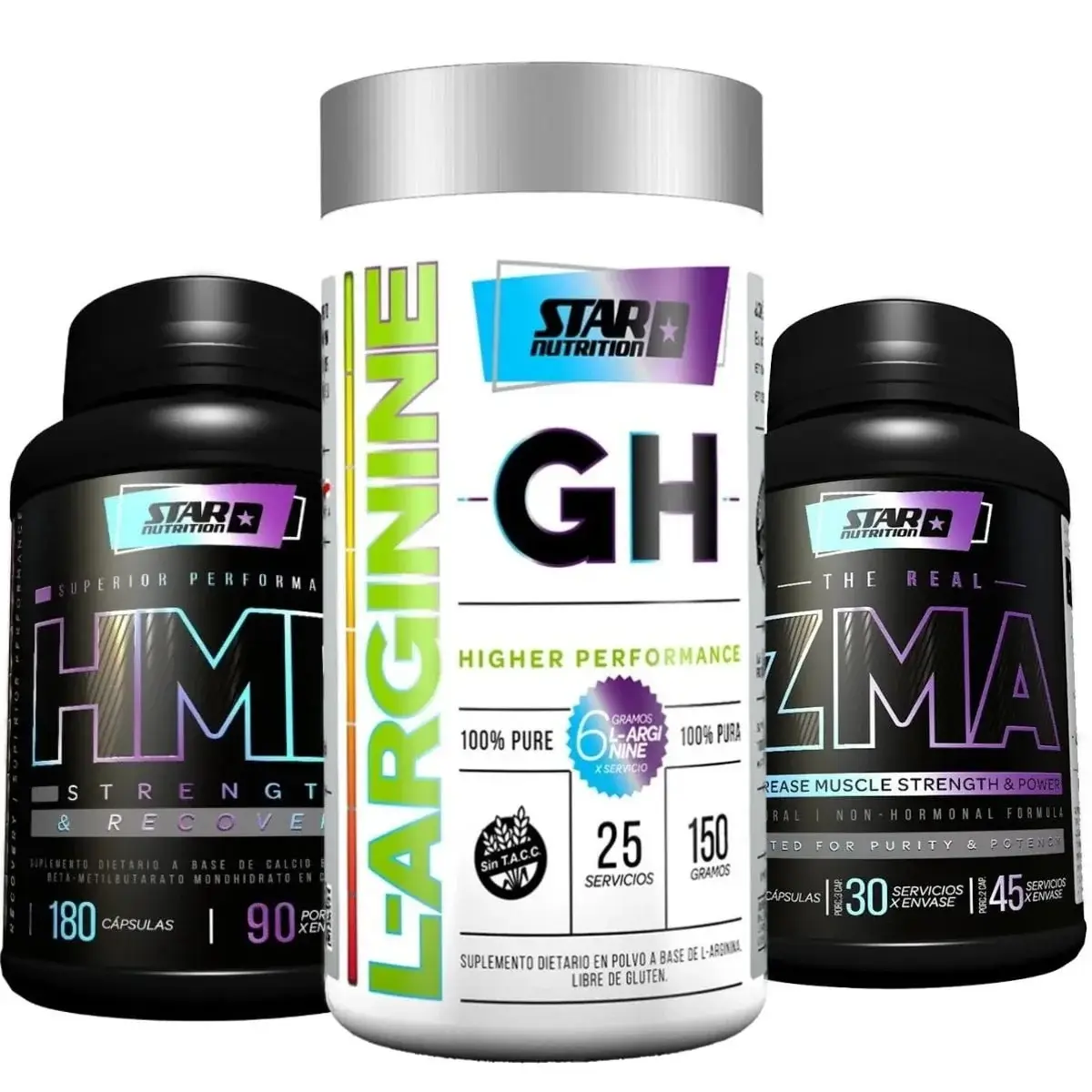 ZMA + HMB + Arginina Star Nutrition - Star Nutrition