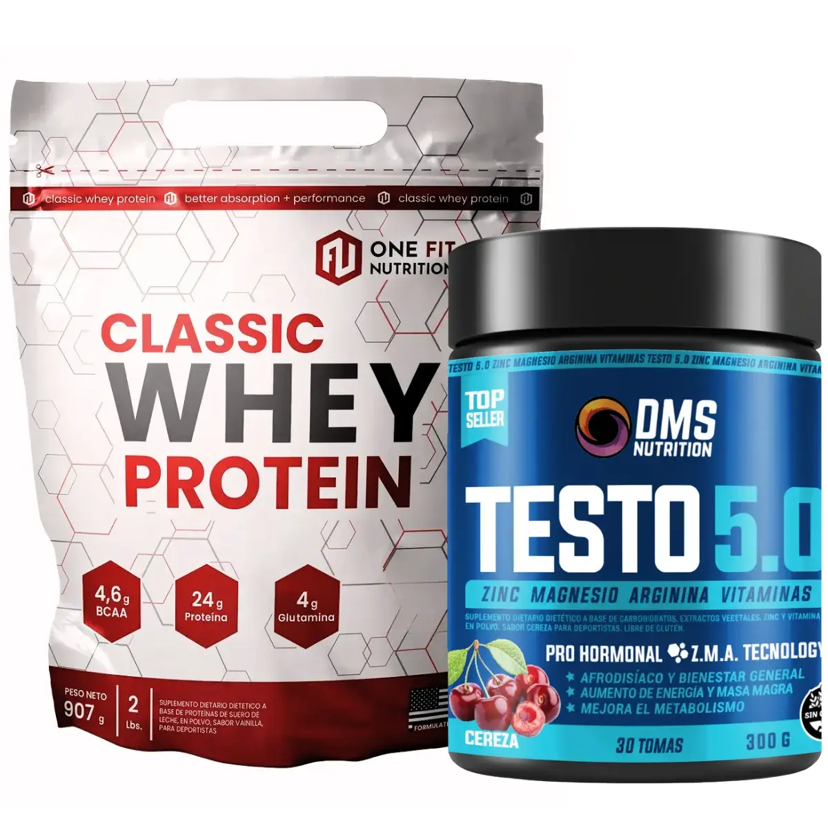 Classic Whey ONE FIT + Testo 5.0 DMS