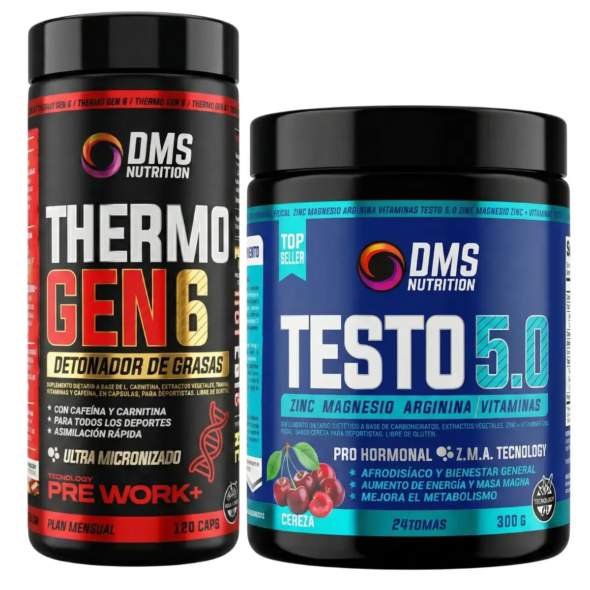 Thermo Gen 6 + Testo 5.0 Dms Nutrition