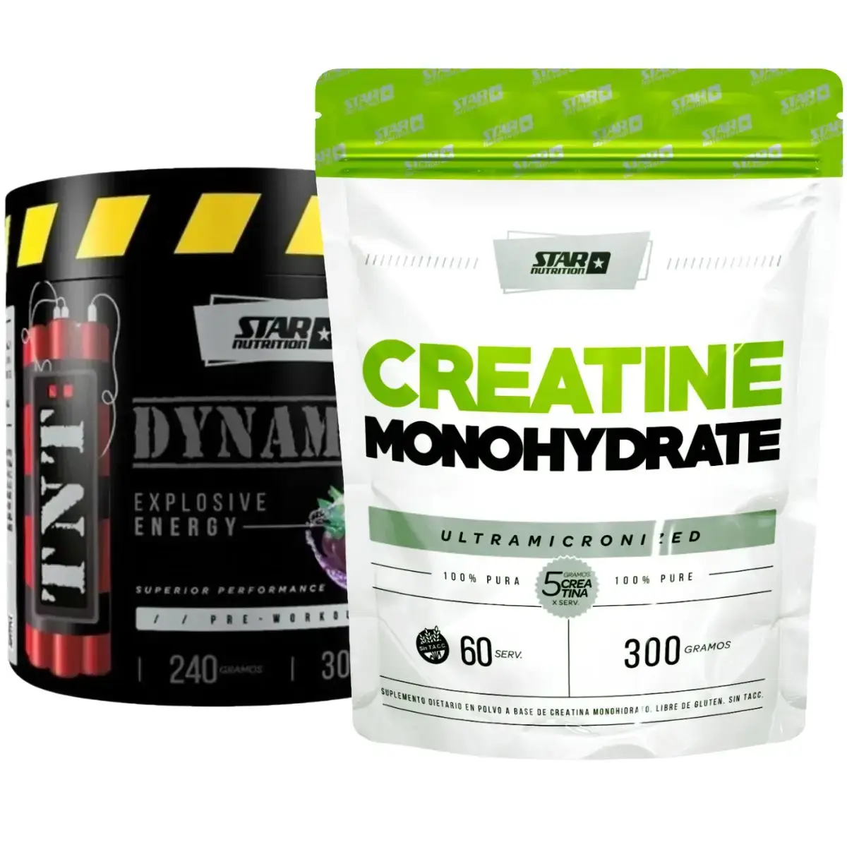 TNT Dynamite + Creatina 300 grs Star Nutrition - Star Nutrition