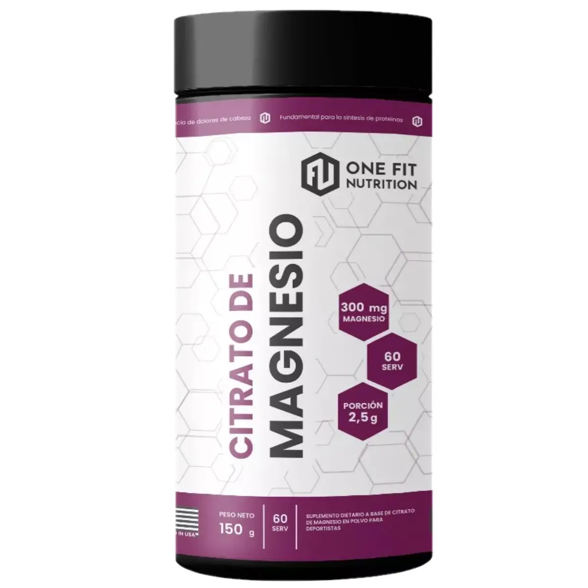 Citrato de Magnesio 150 grs de One Fit