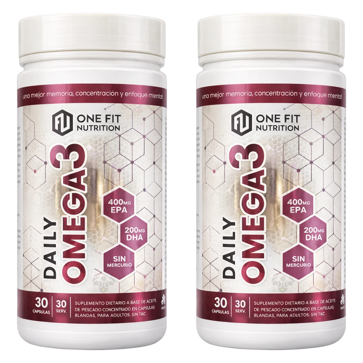 Omega 3 de One Fit PACK X 2