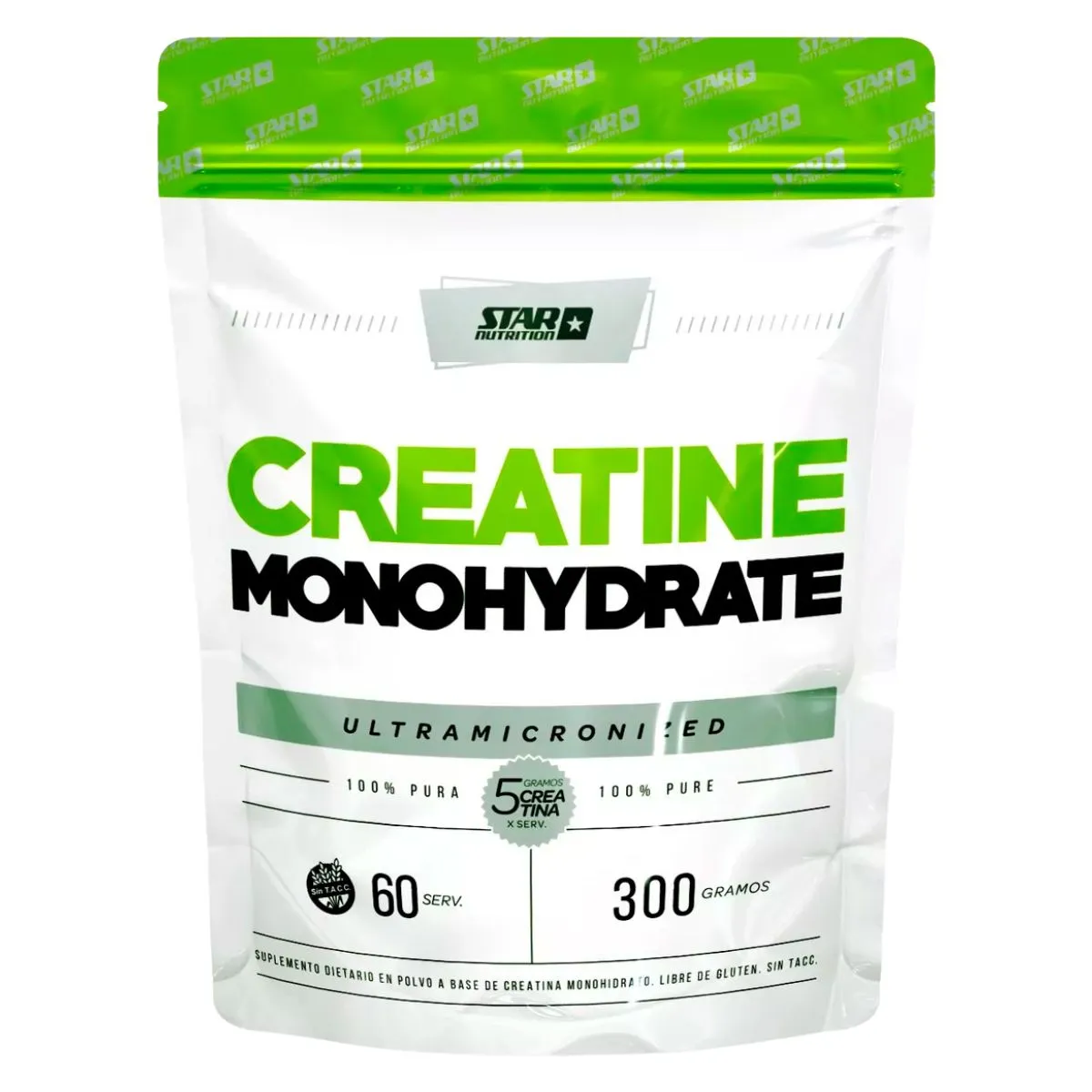 Creatina 300 grs de Star Nutrition (Doypack)