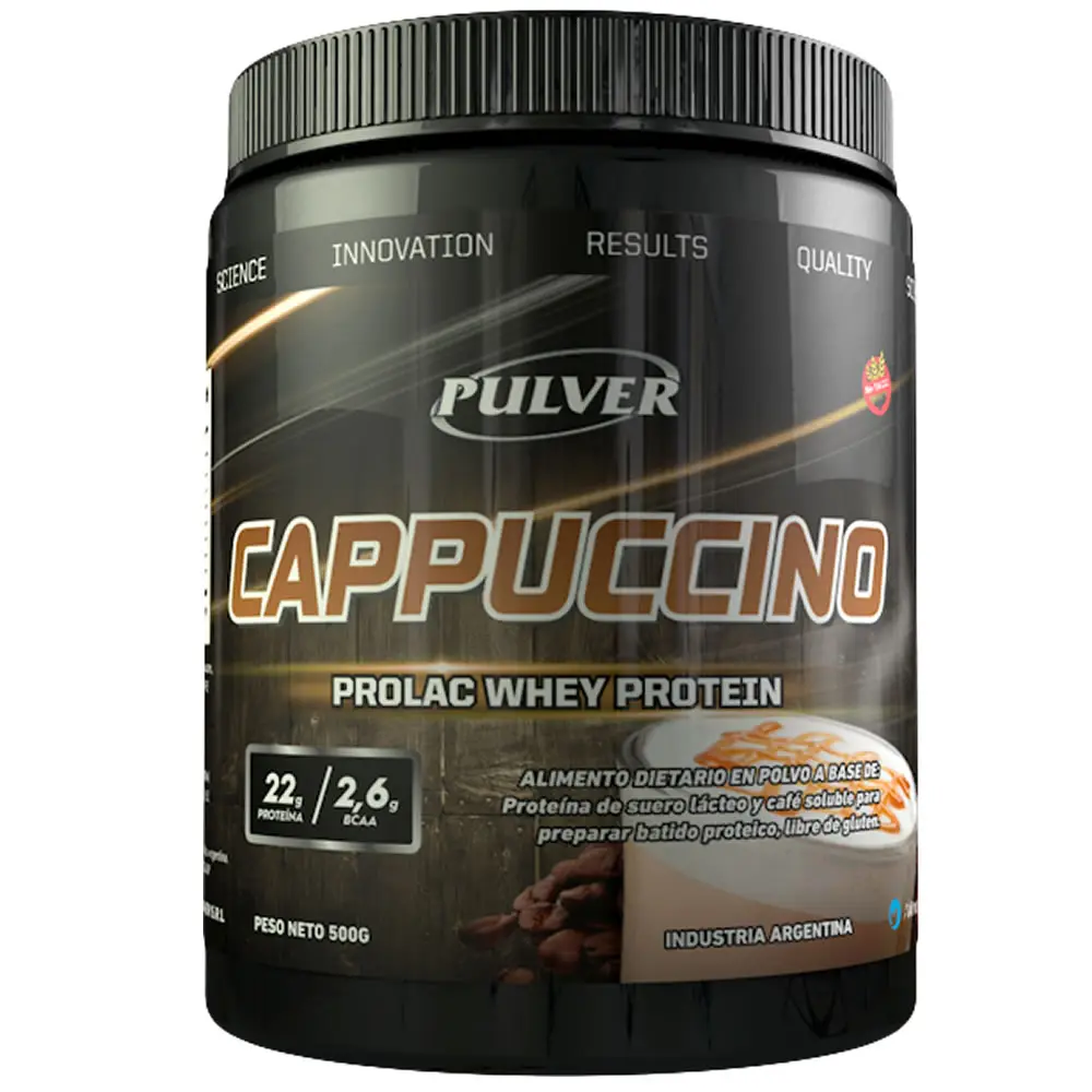Whey Cappuccino Pulver x500 grs