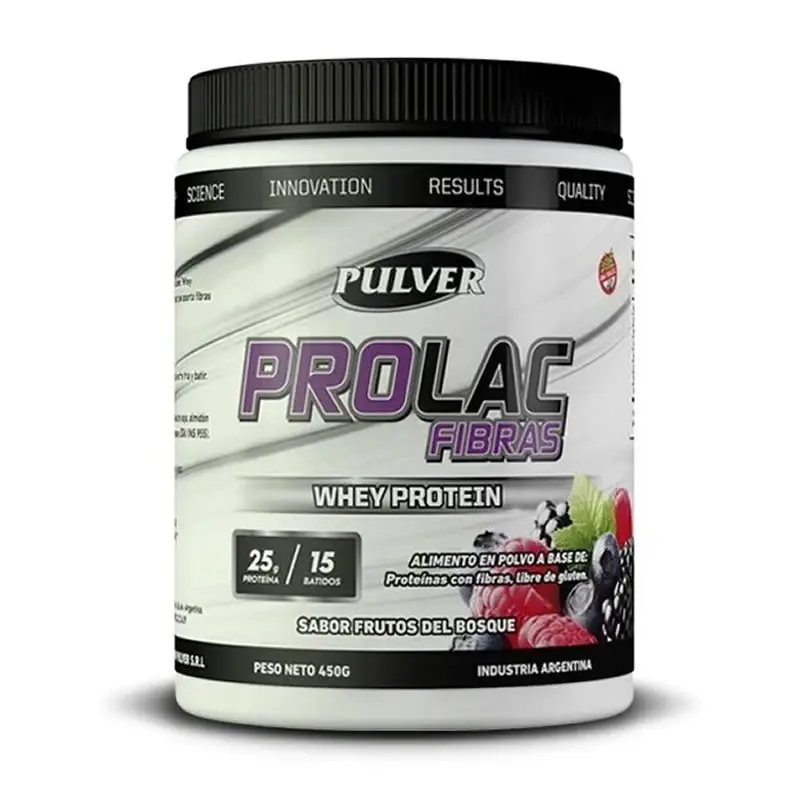 Whey Fibras de Pulver x450 grs