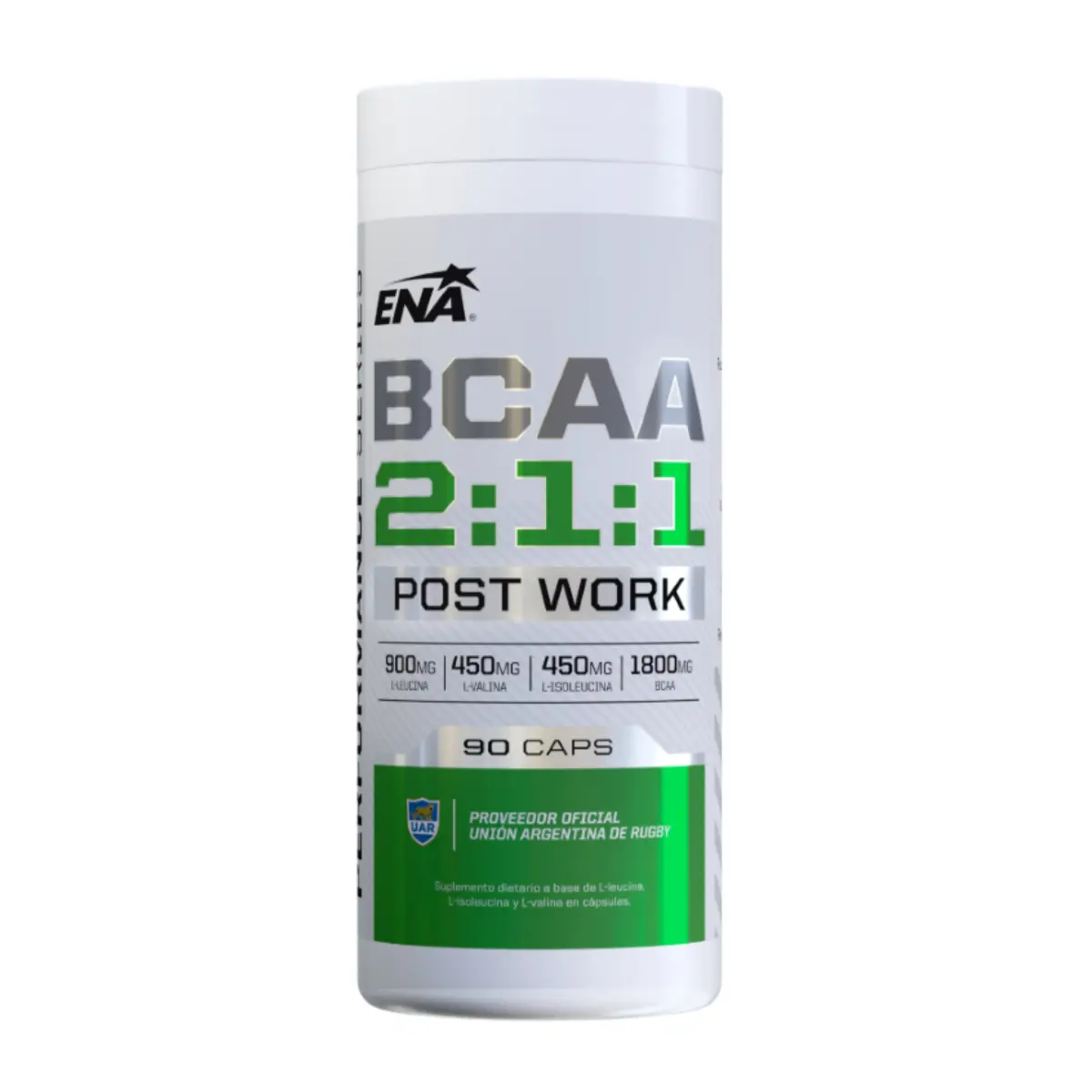 Bcaa 2:1:1 de Ena Sport x 120 cápsulas