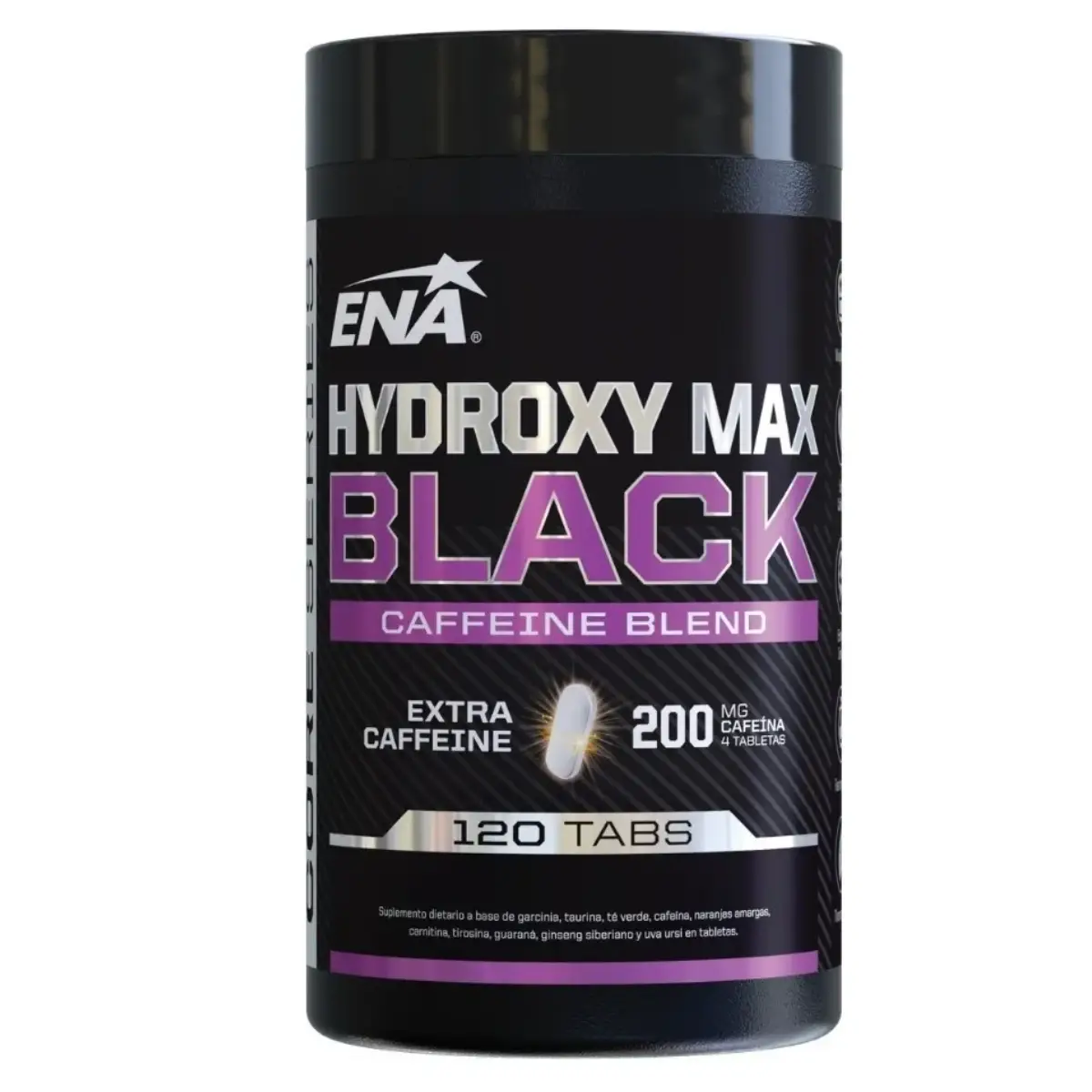 Hydroxy Max Black 120 Tabs de Ena Sport