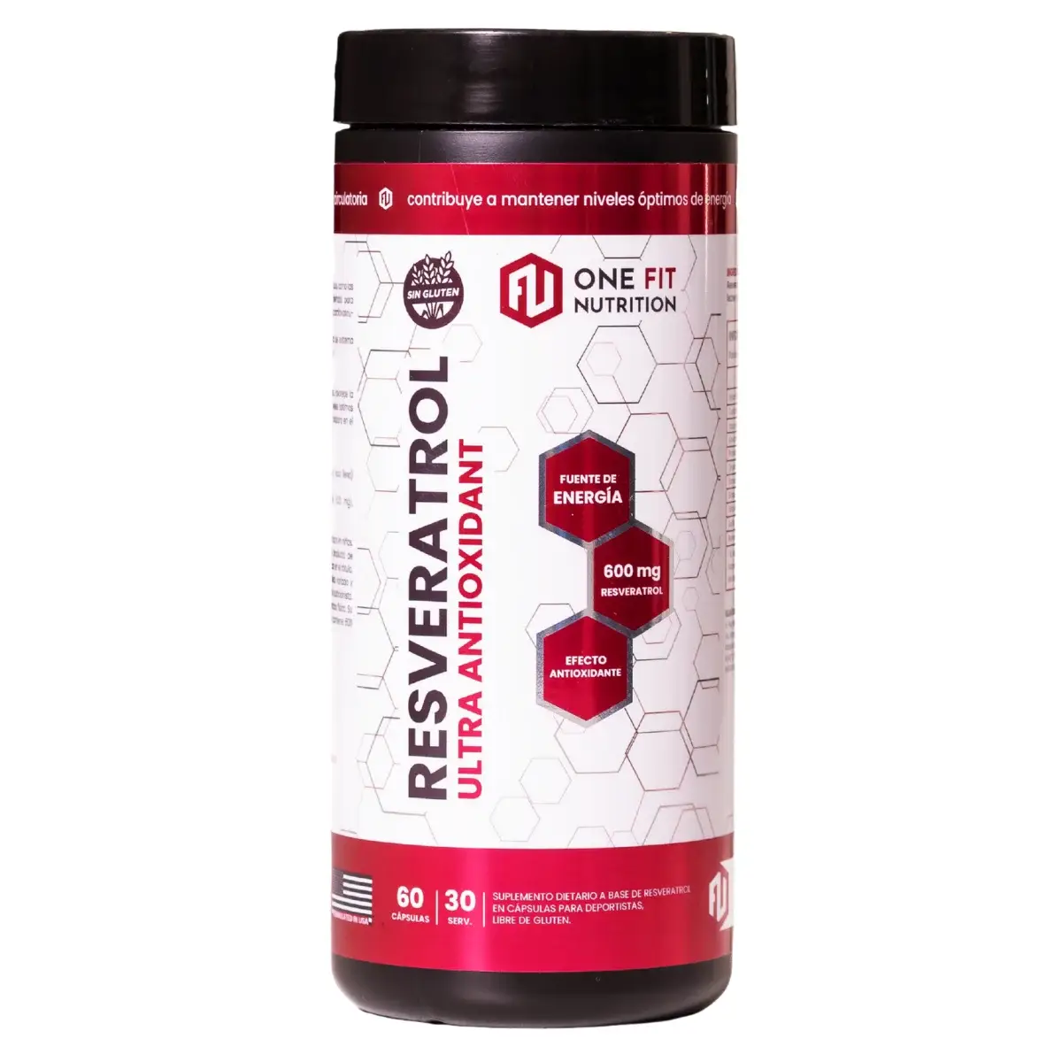 Resveratrol 60 Cápsulas de One Fit