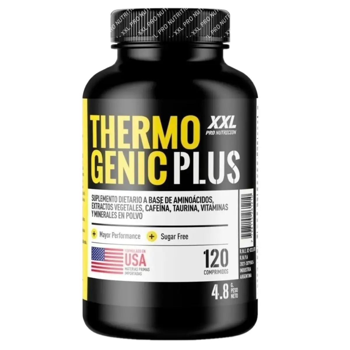 Termogenic Plus 120 Comprimidos de Xxl Pro Nutricion