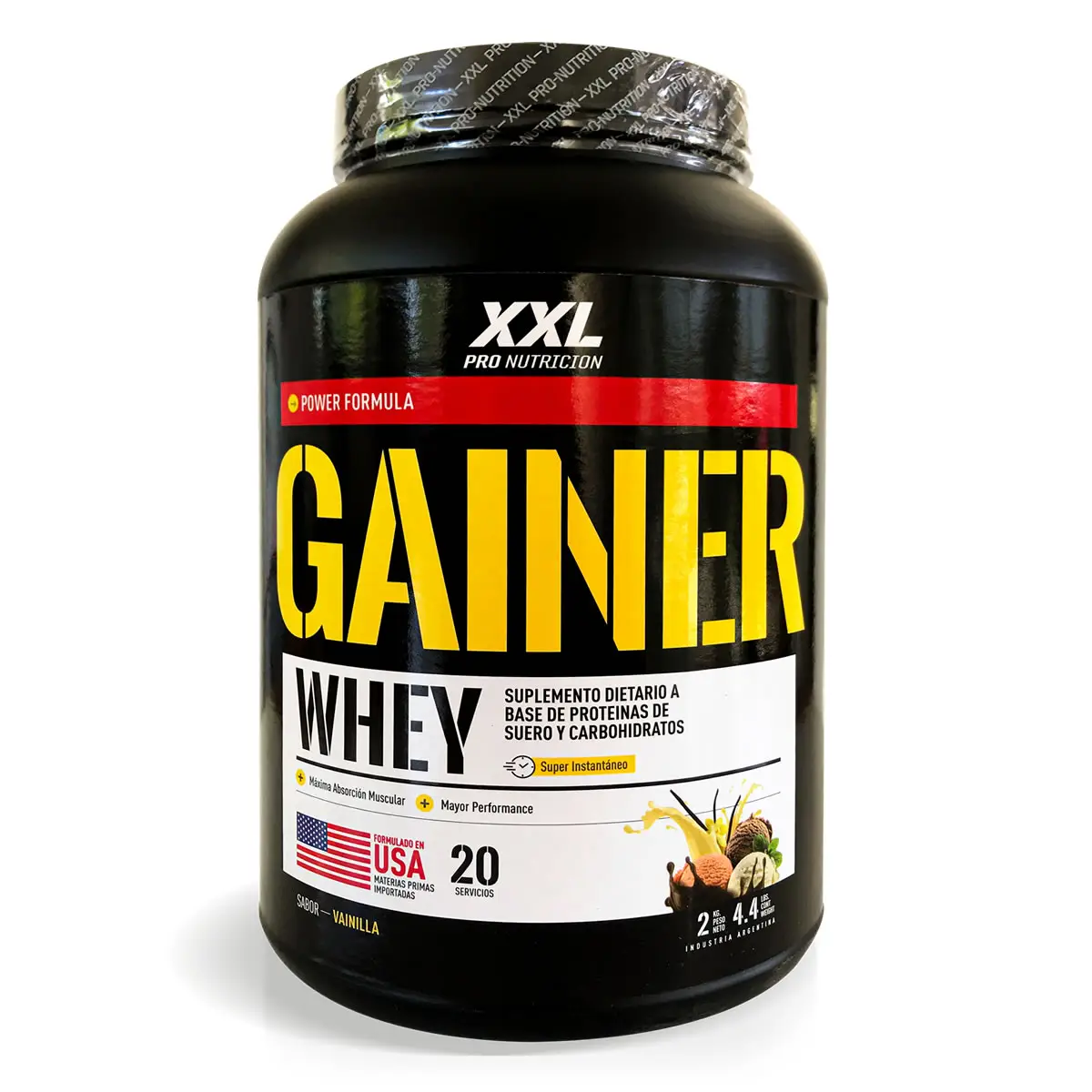 Gainer 2 Kg de Xxl Pro Nutrition