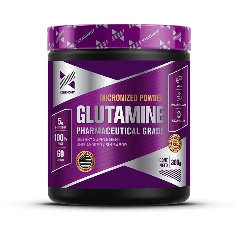 Glutamina 300 Grs de Xtrenght Nutrition Micronizada