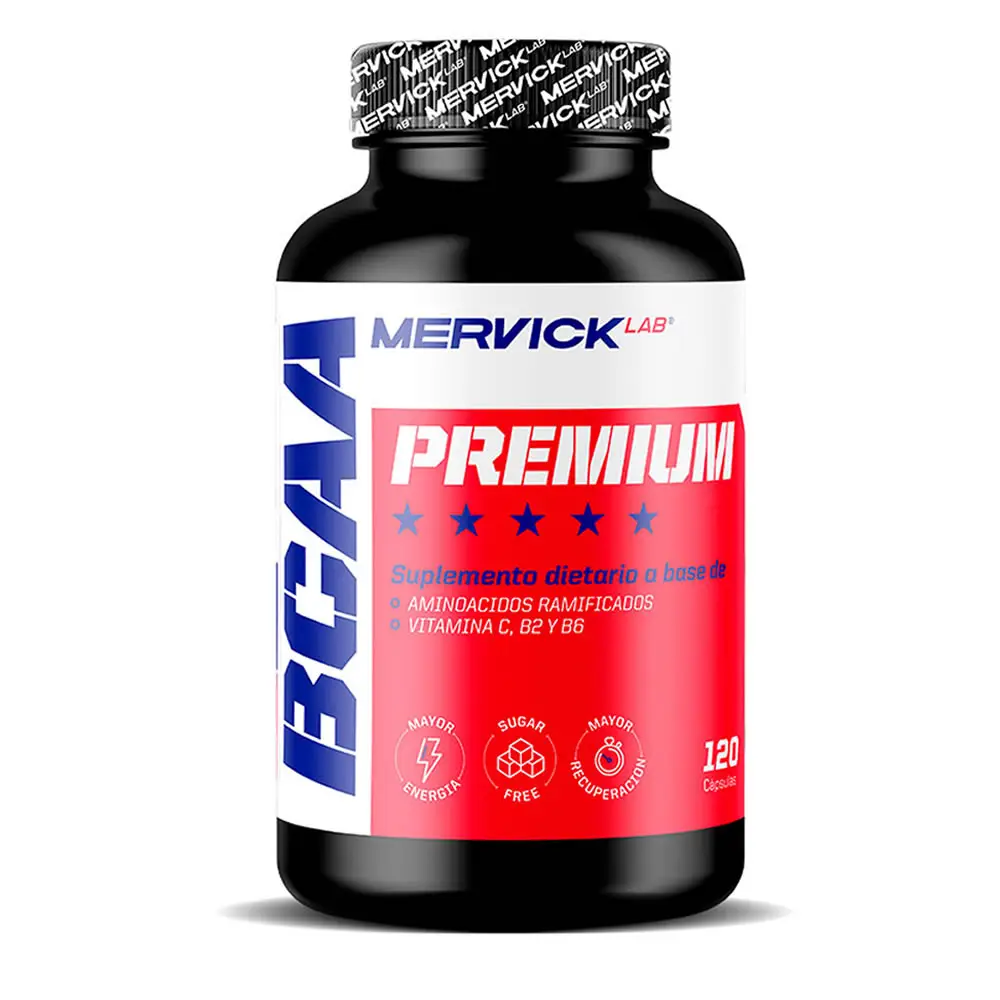 Bcaa Premium X120 Cápsulas de Mervick