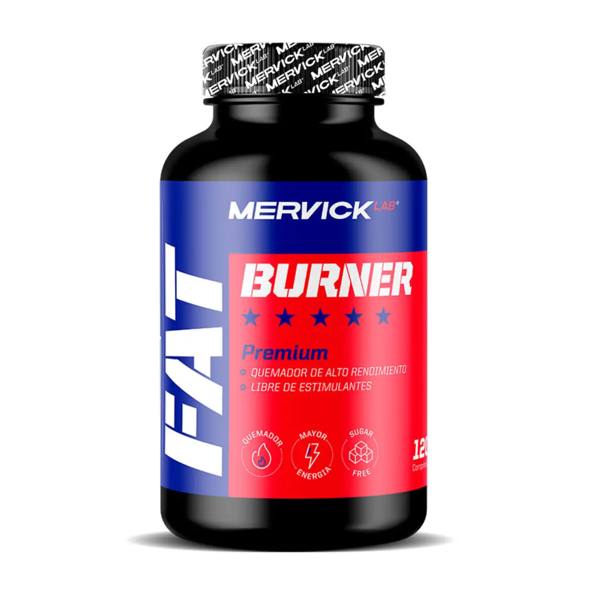 Fat Burner X120 de Mervick Quemador de Grasas