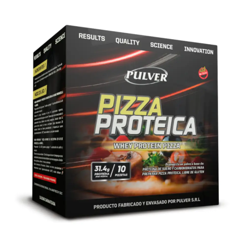 Pizza Proteica Pulver X10 Sobres de 65 Grs