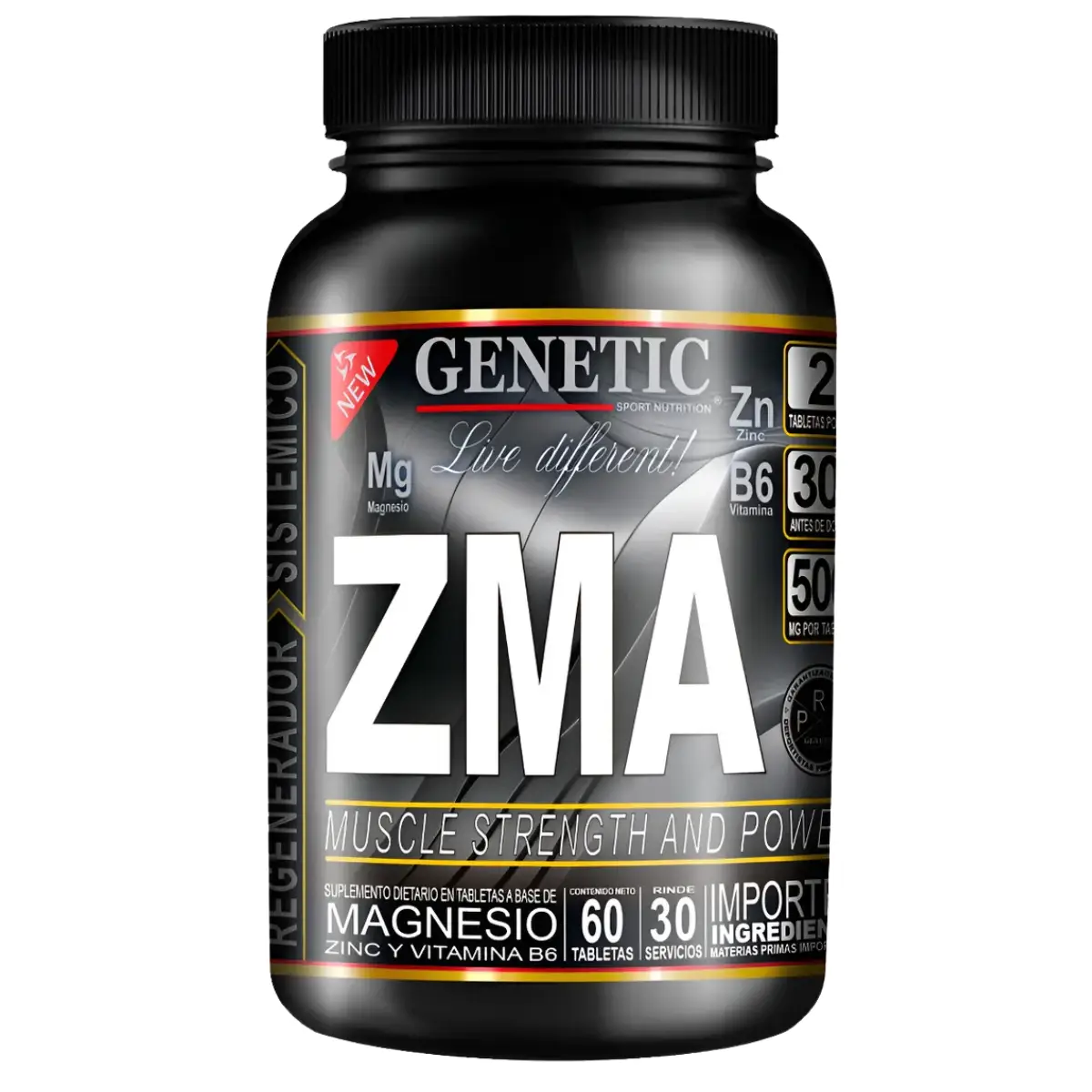 Zma X60 Tabs de Genetic