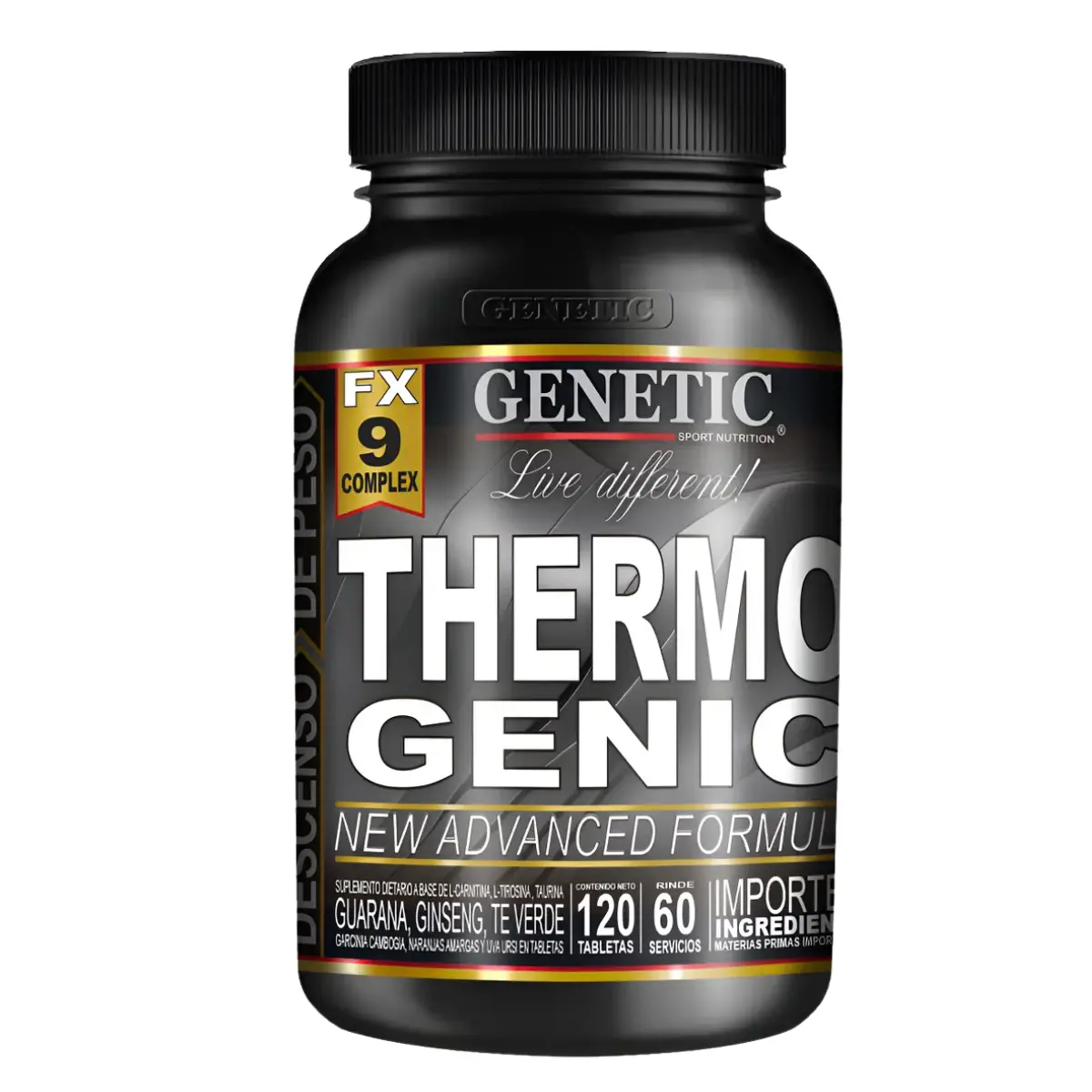 Thermogenic de 120 Tabs de Genetic