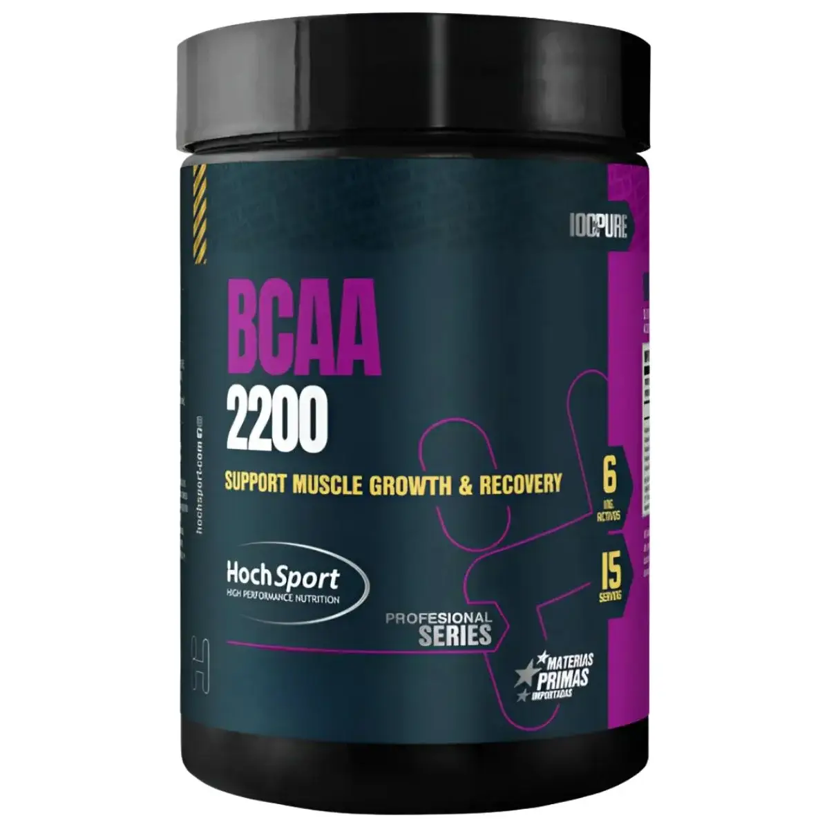 Bcaa 2200 de Hoch Sport X100 Cápsulas