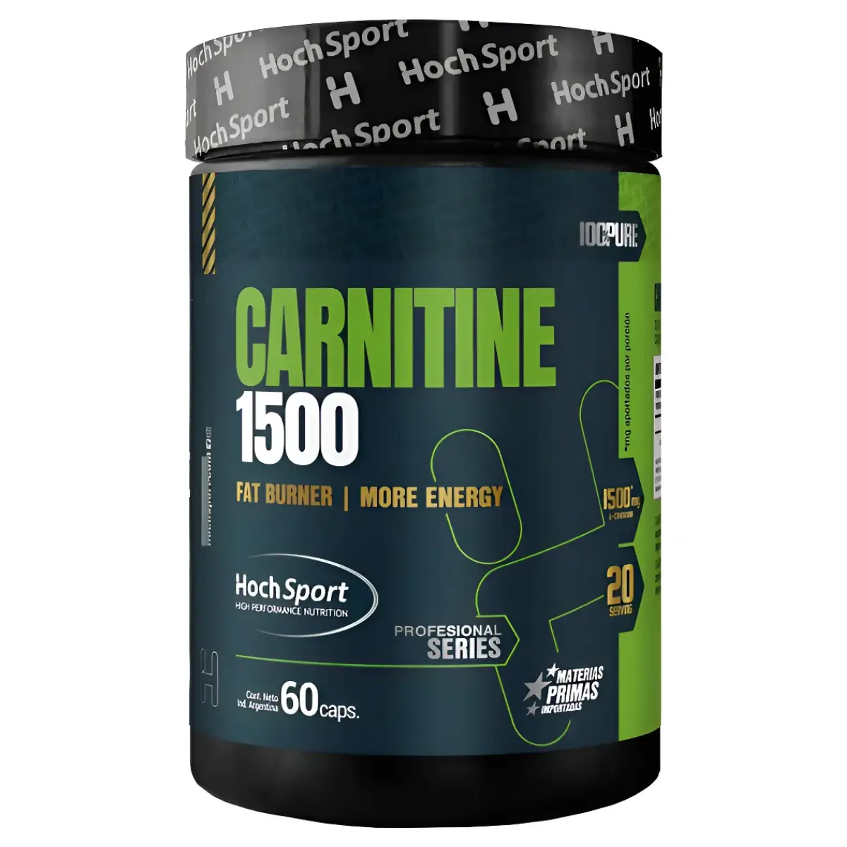 Carnitina 1500 de Hoch Sport X 60 Cápsulas