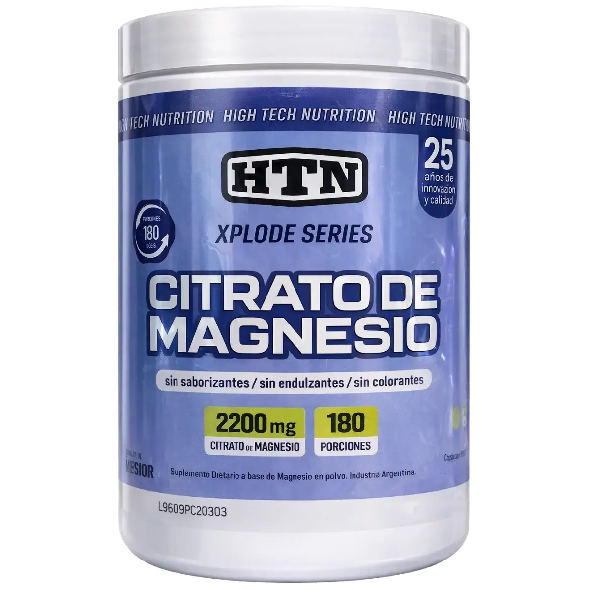 Citrato de Magnesio 180 Days de Htn