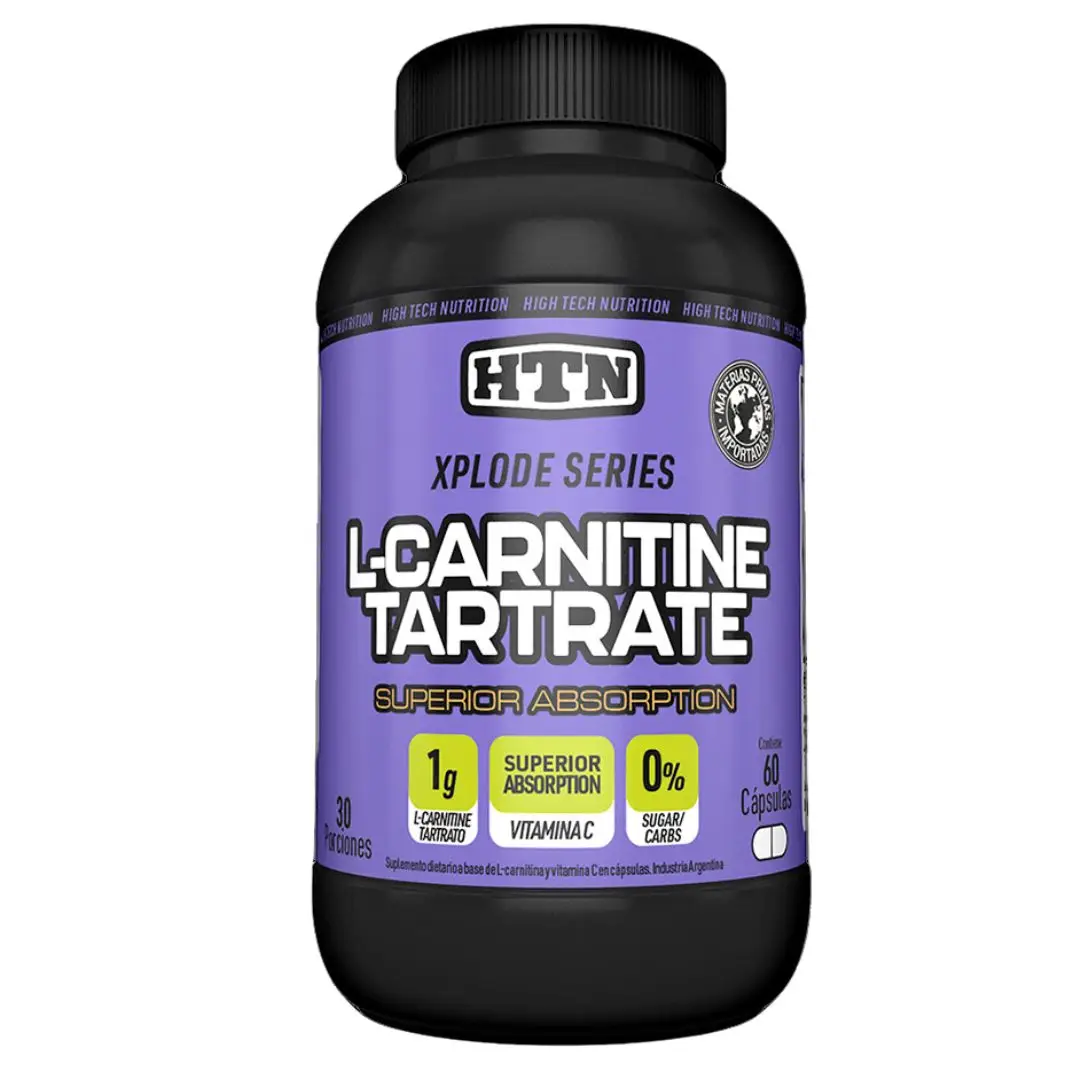 L-carnitine Tartrate X 60 Cáps. de Htn