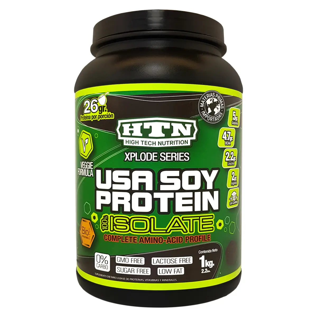 Usa Soy Pro Isolate (+ Enzyme) 1kg de Htn