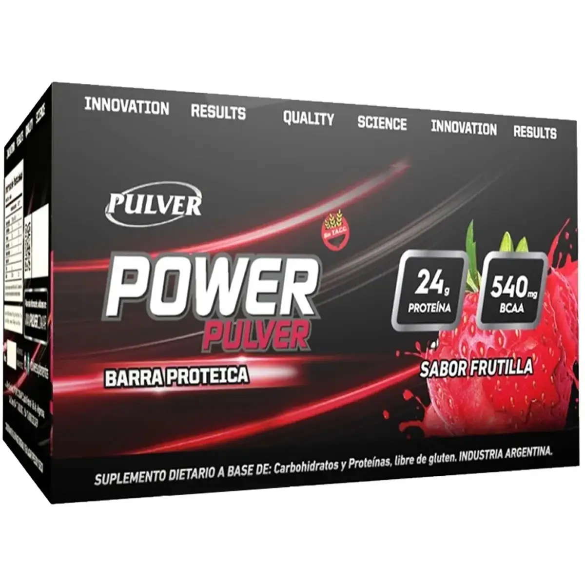 Barras de Proteína Pulver Power X12