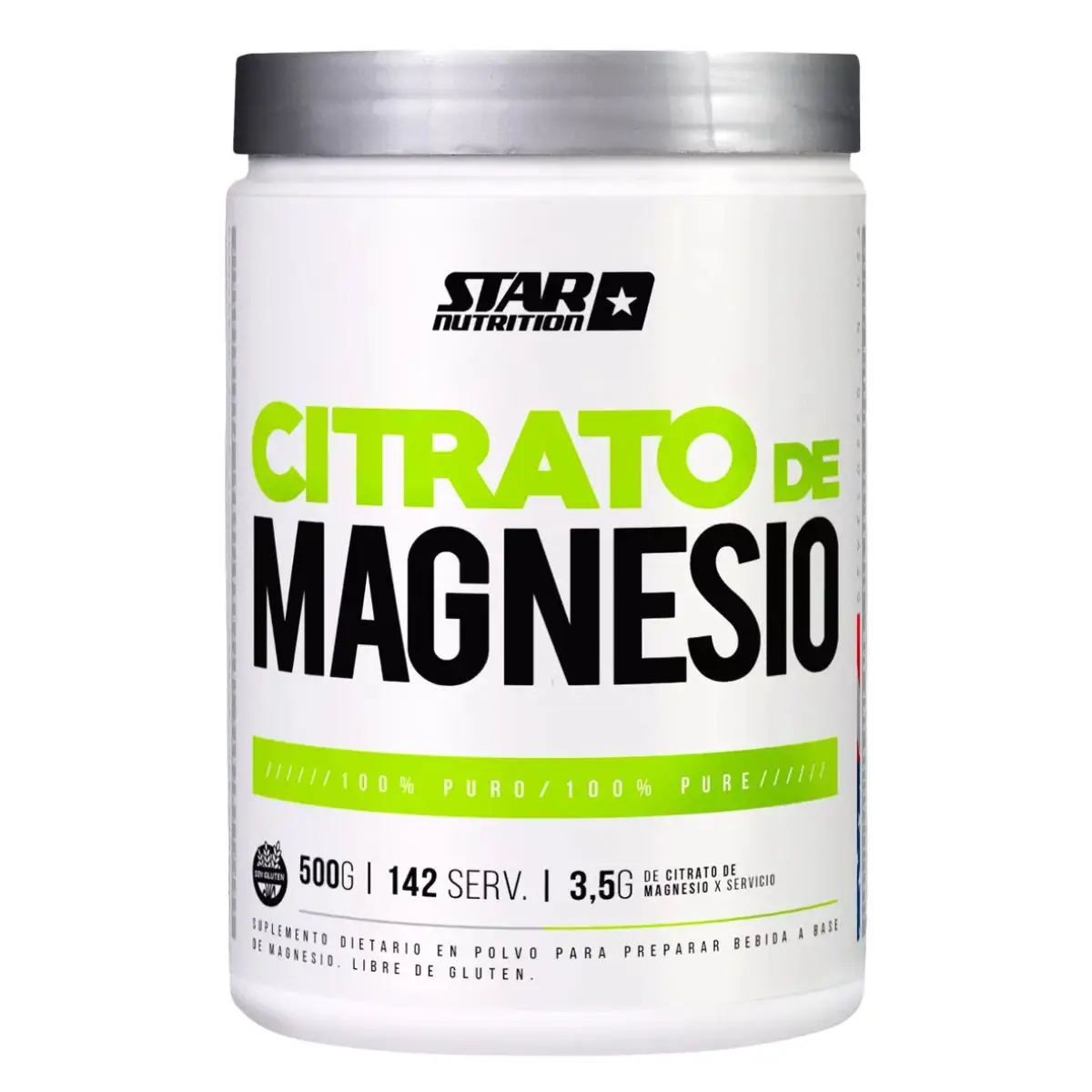 Magnesio 500 Grs de Star Nutrition