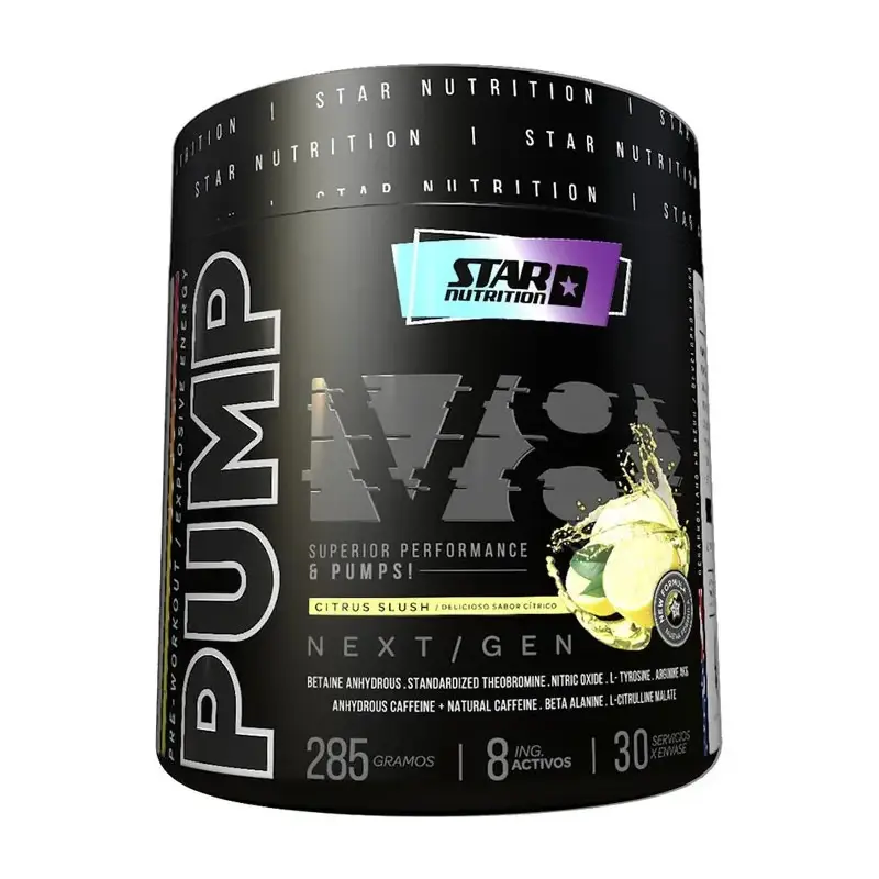 Pump V8 285 Grs. de Star Nutrition