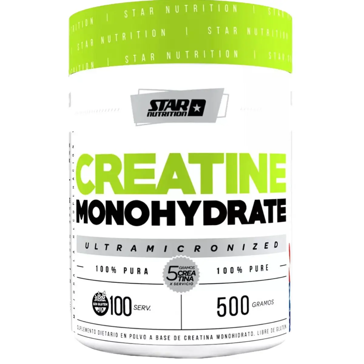 Creatina Monohidrato Star Nutrition X 500 Grs.