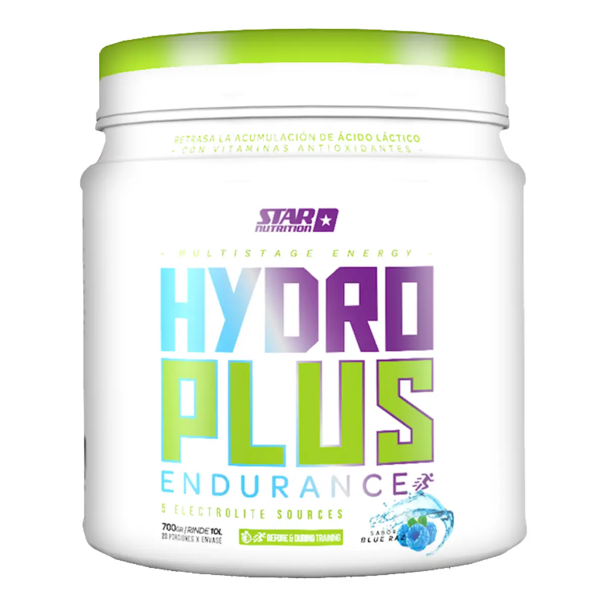 Hydroplus Sport Drink X 700 Grs. (10 Lts.) Endurance Star Nutrition