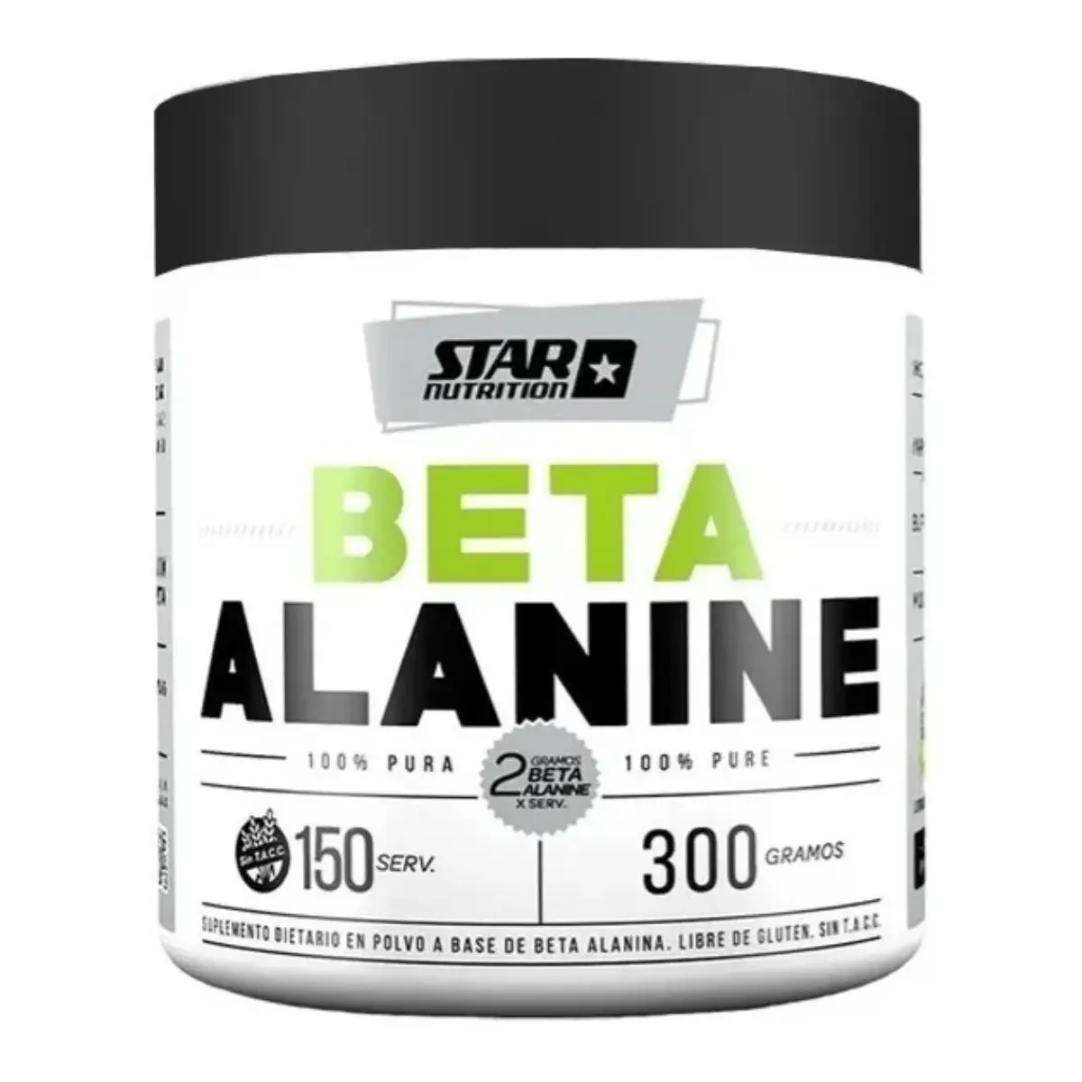 100% Beta Alanina X 300grs. de Star Nutrition
