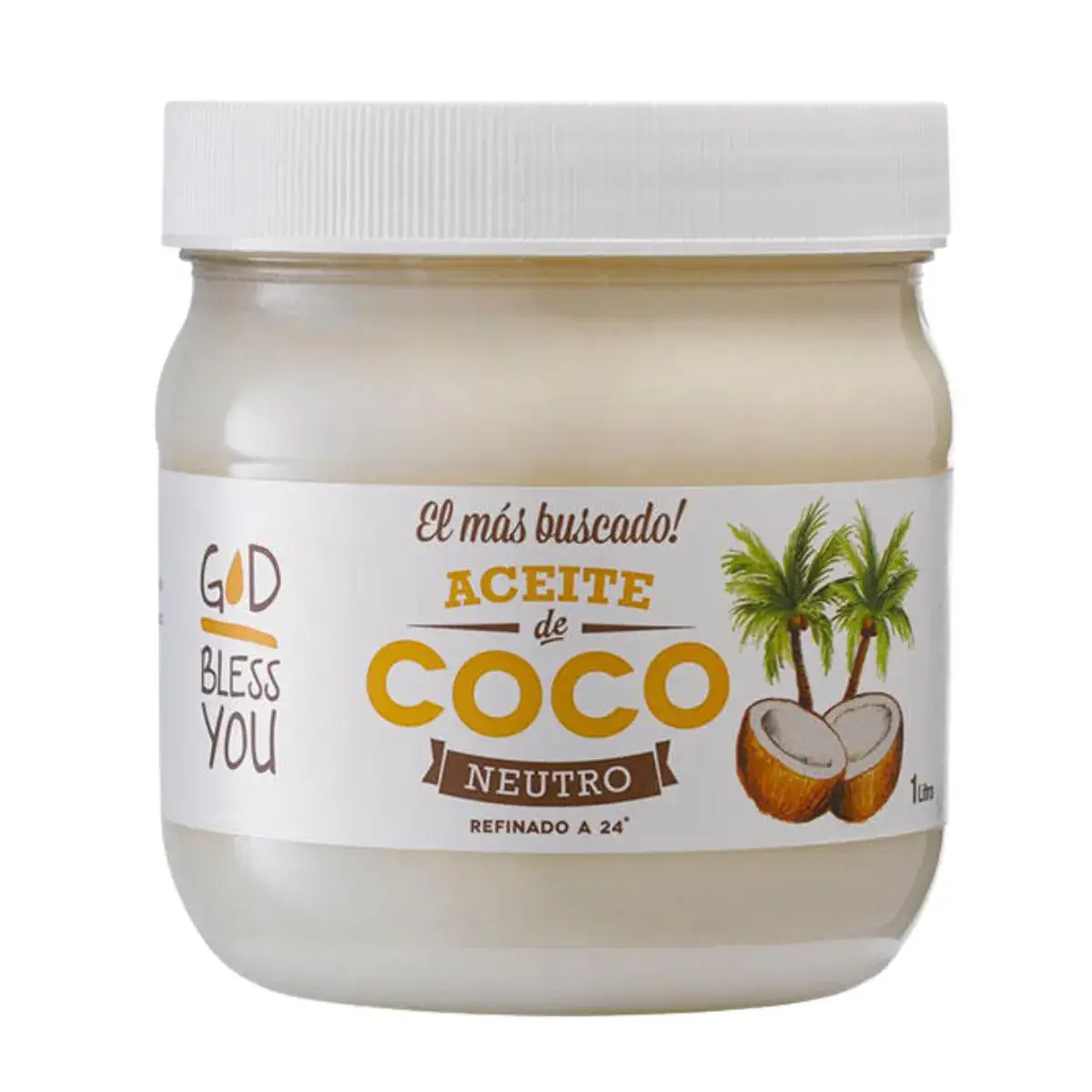 Aceite de Coco Neutro X 1000ml – God Bless You