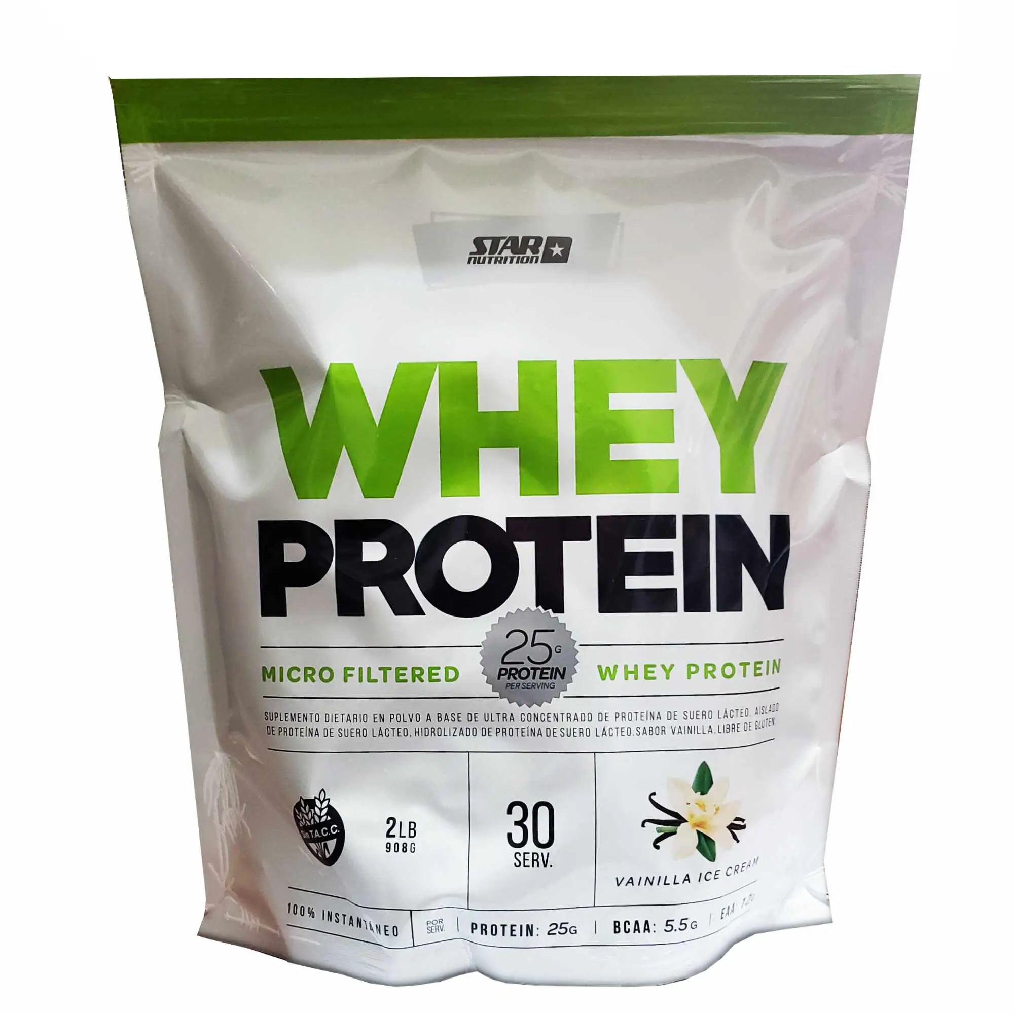 Whey Protein 2 Lbs de Star Nutrition Doypack