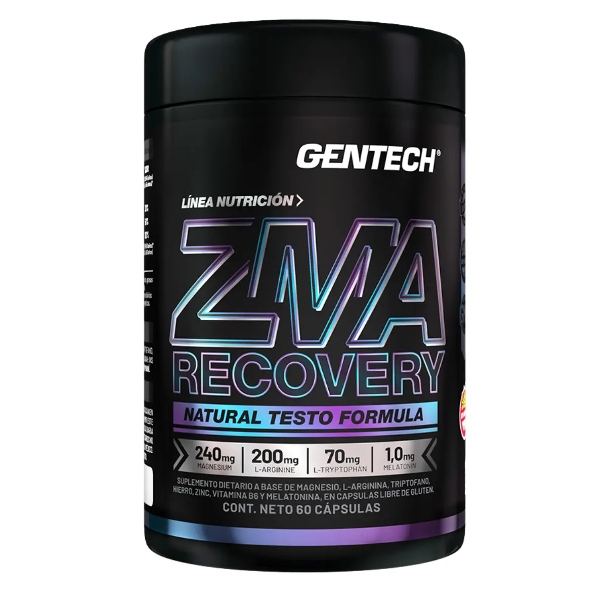 Zma Recovery de Gentech X 60 Cápsulas