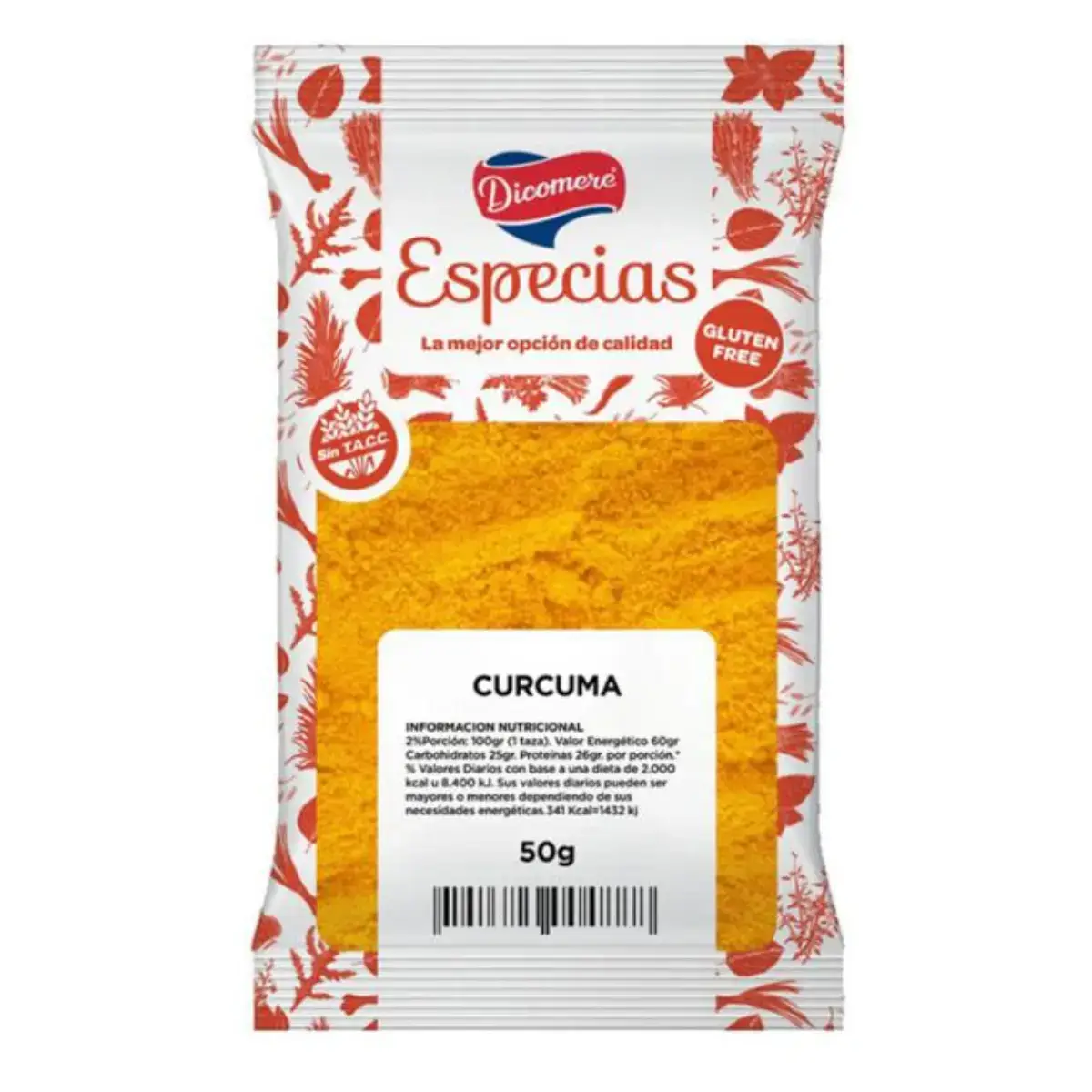 Curcuma X 50g - Dicomere