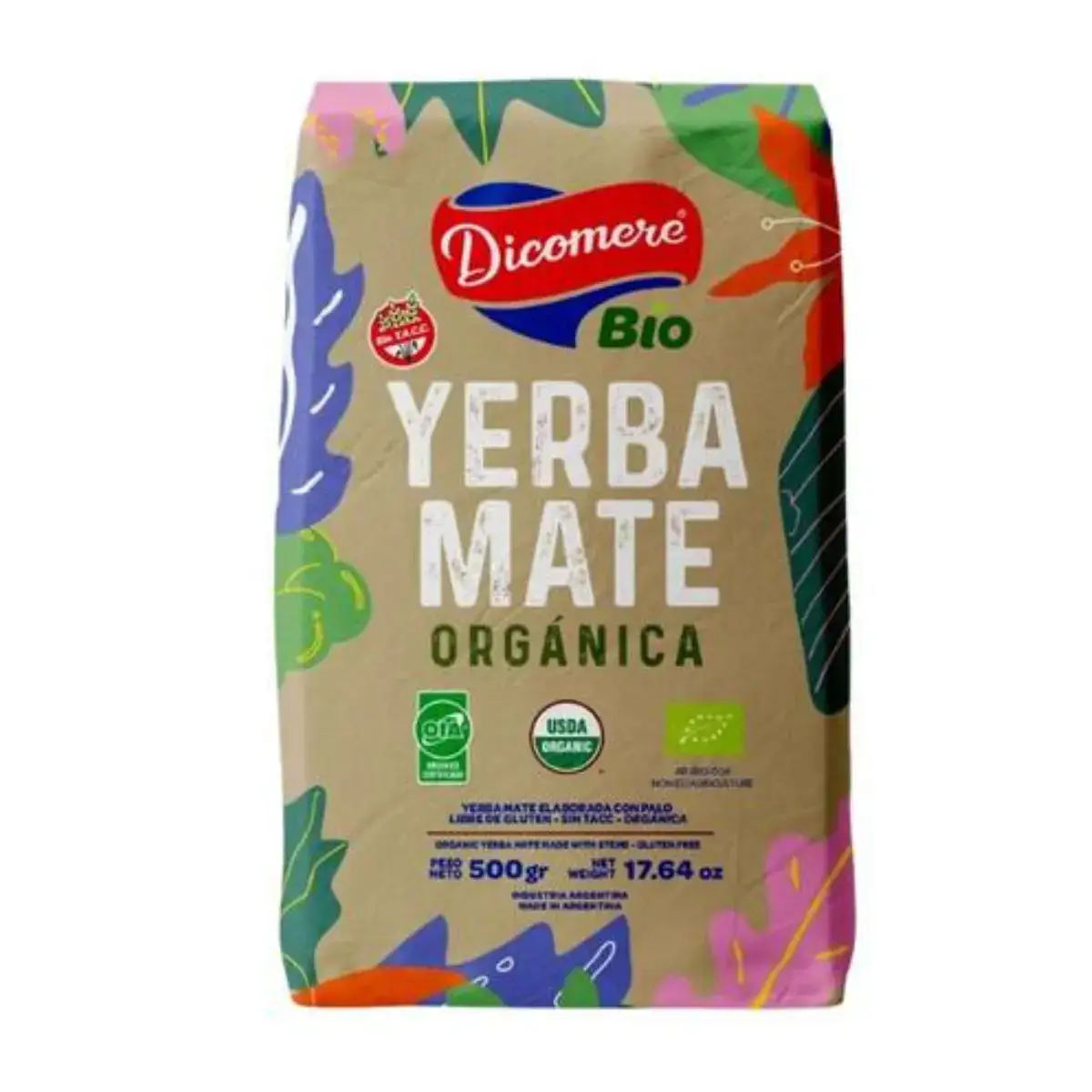 Yerba Mate Organica X 500gr - Dicomere