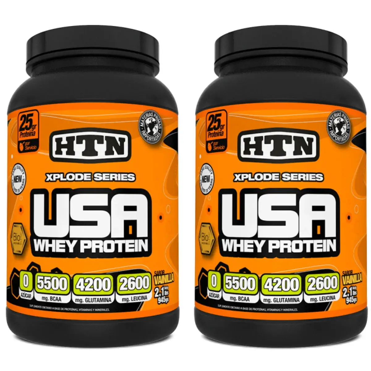 Usa Whey Protein 2 Lbs de Htn Pack X 2