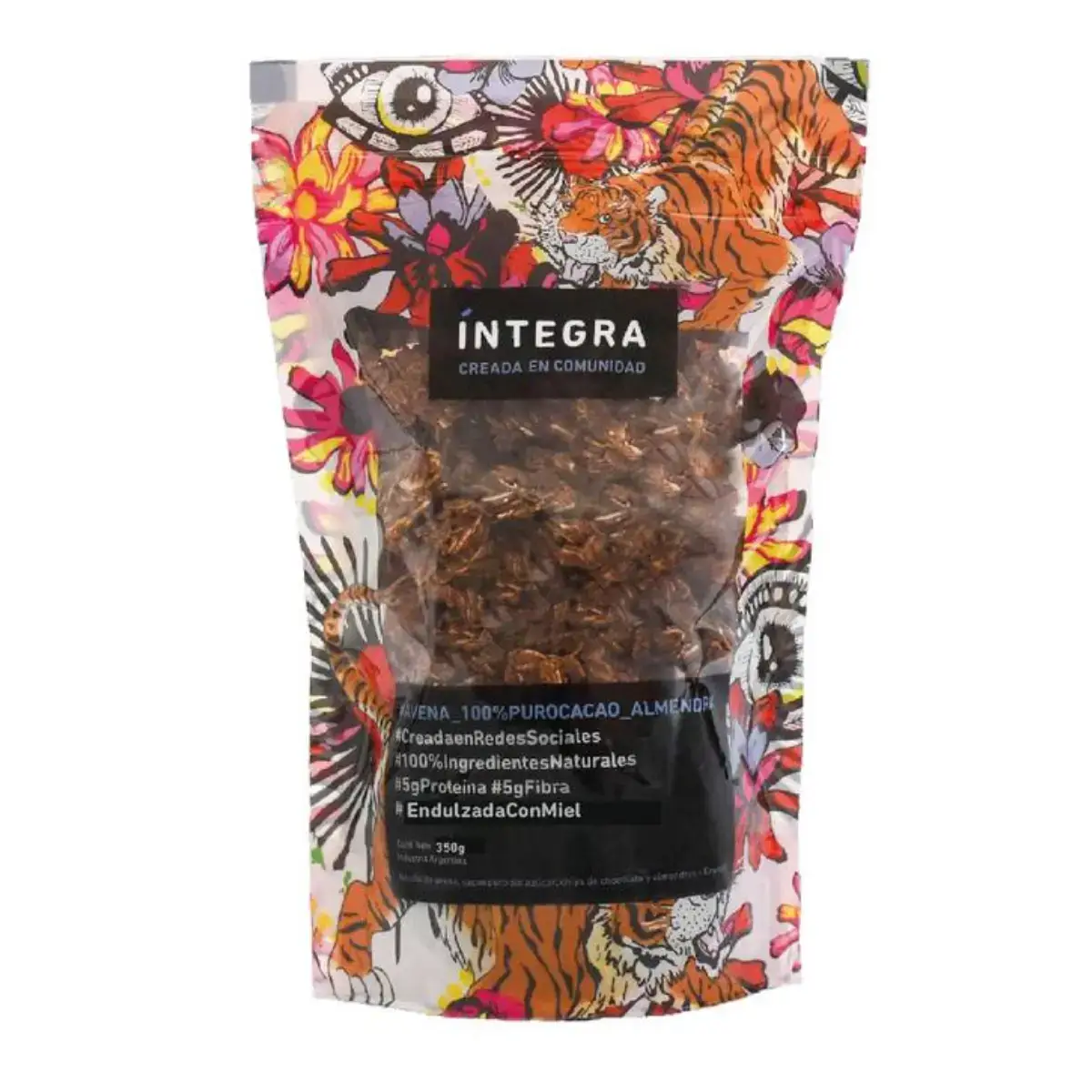 Granola Chocolate X 350g - Lntegral | Cacao | Almendras | Avena