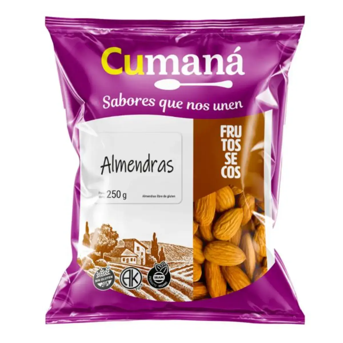 Almendras X 250g - Cumana
