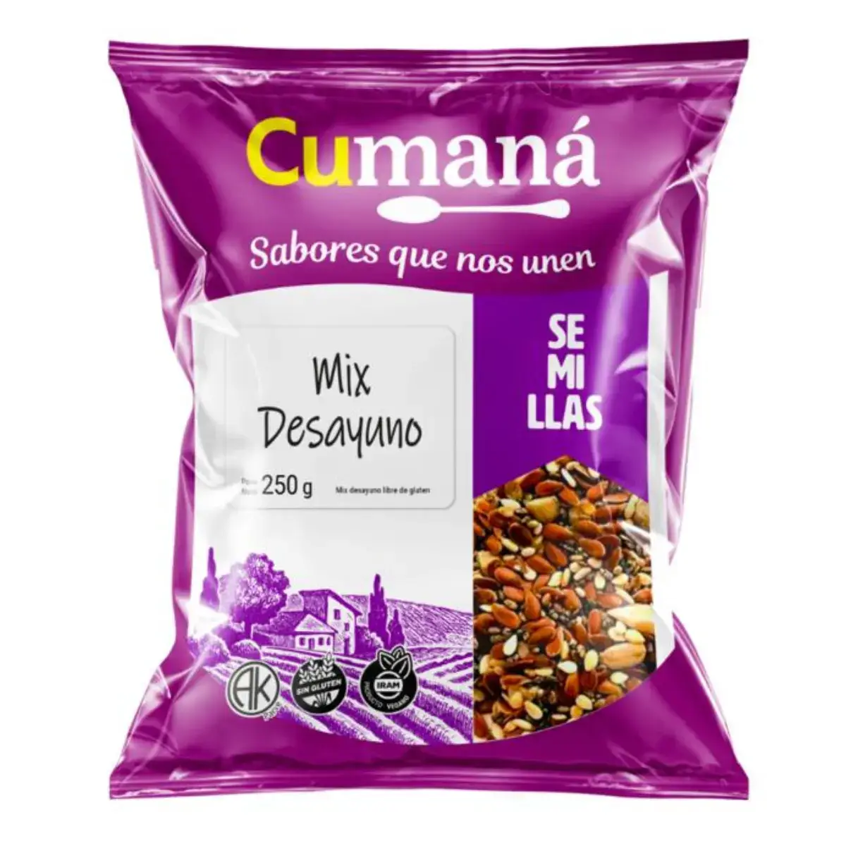 Mix de Semillas de Desayuno X 250g - Cumana