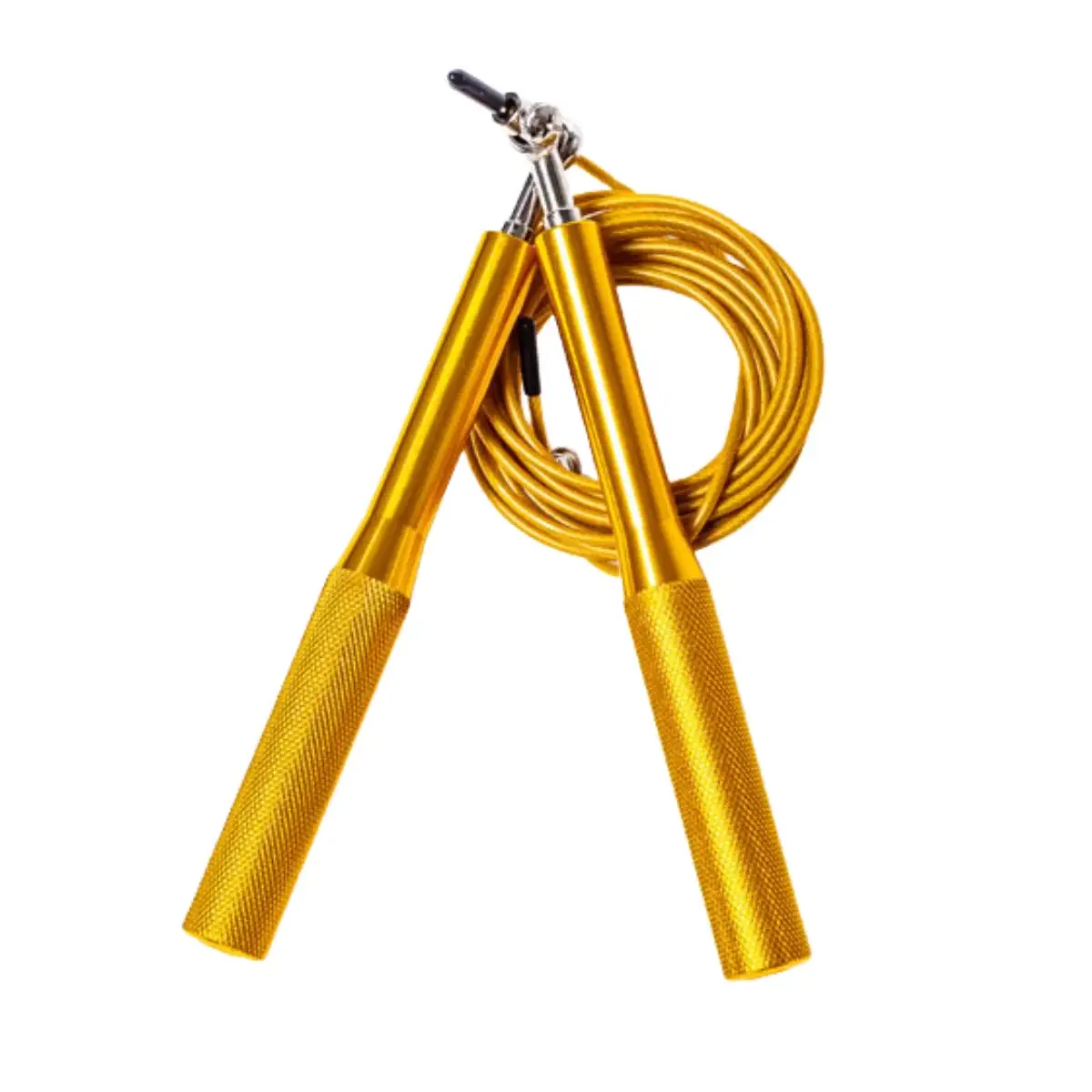 (3023a) Soga de Saltar de Cable con Ruleman y Mangos de Aluminio -ajustables- (importado)